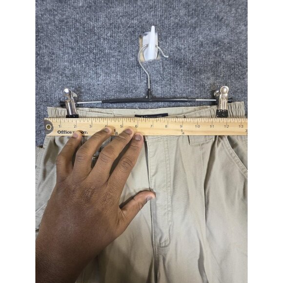 5.11 Tactical Pants Mens 28x36 Khaki Cotton Canvas Cargo Utility D-Ring 74251 - Picture 2 of 7